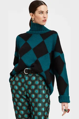 La DoubleJ Argyle Sweater