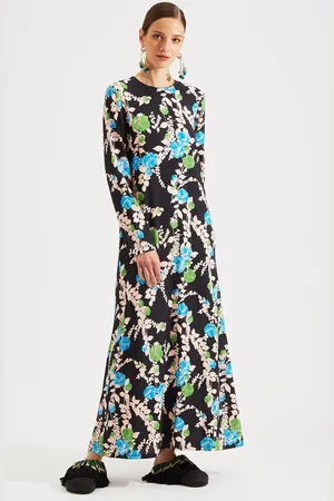 La DoubleJ Long Sleeves Swing Dress