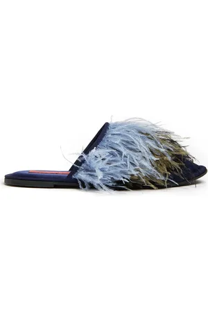 La DoubleJ Feather Slipper (With Feathers)
