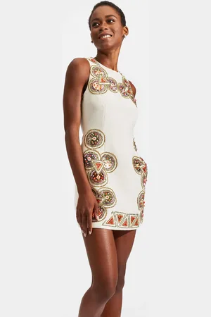 La DoubleJ TGIF Dress Embroidered