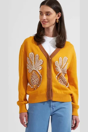 La DoubleJ Pineapple Cardigan