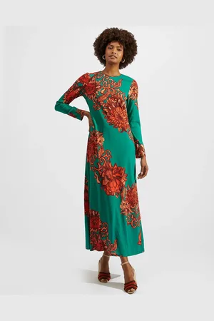 La DoubleJ Long Sleeve Swing Dress