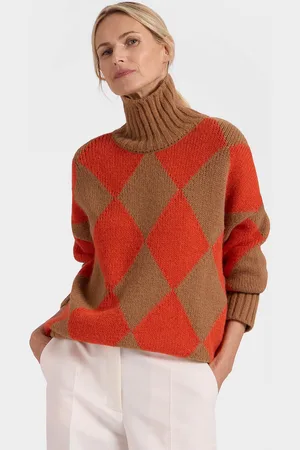 La DoubleJ Argyle Sweater