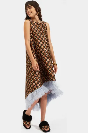 La DoubleJ La Scala High Dress (With Feathers)