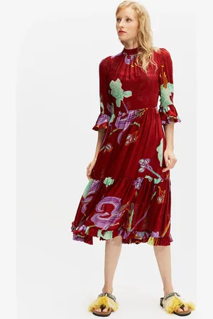 La DoubleJ Midi Visconti Dress