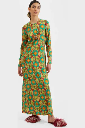 La DoubleJ Long Sleeve Swing Dress