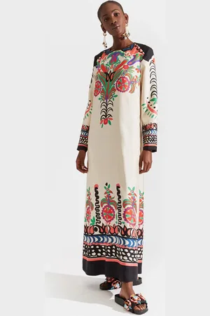 La DoubleJ Long Sleeve Swing Dress