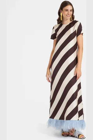 La DoubleJ Swing Dress (With Feathers)