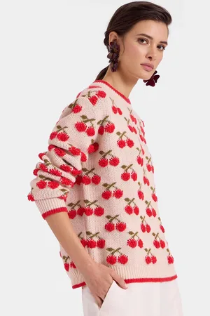 La DoubleJ Cherry Sweater