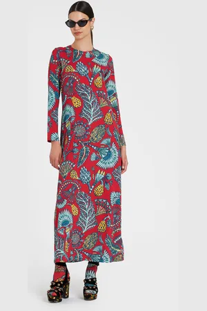 La DoubleJ Long Sleeve Swing Dress