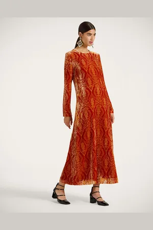 La DoubleJ Long Sleeve Swing Dress