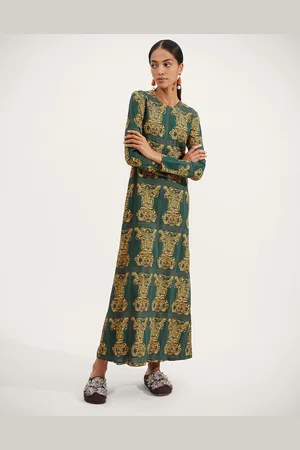 La DoubleJ Long Sleeve Swing Dress