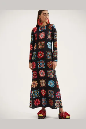 La DoubleJ Long Sleeve Swing Dress