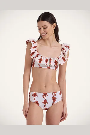 La DoubleJ Ruffle Bikini Top
