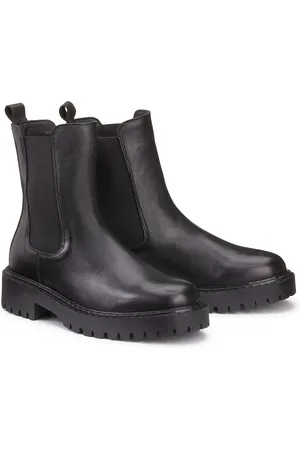 La Redoute Stivaletti Con Suola Scolpita In Pelle Signature Judith Donna Taglie 36