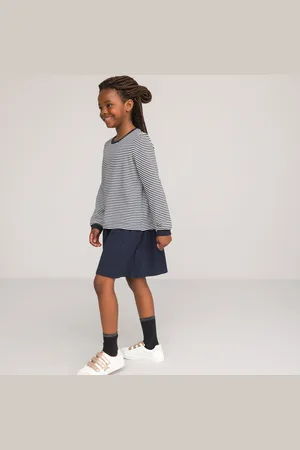 La Redoute Abito Effetto 2 In 1, Stile Alla Marinara 3-12 Anni Bambina Taglie 10 anni - 138 cm