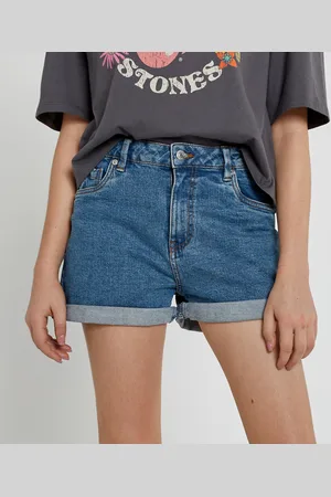 La Redoute Shorts In Denim, Vita Alta Bambina Taglie 12 anni - 150 cm