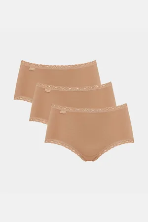 Sloggi Confezione Da 3 Slip Midi 24/7 Cotton Lace Donna Taglie 44 (IT) - 40 (FR)