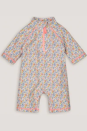 La Redoute Tutina Da Bagno Protezione Uv Bambina Taglie 9 mesi - 71 cm