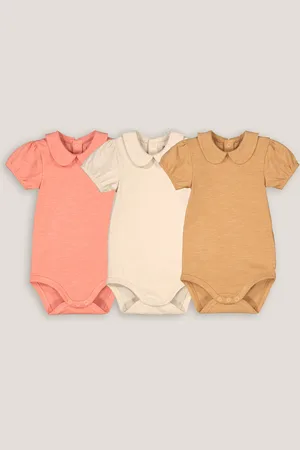 La Redoute Confezione Da 3 Body Colletto Maniche Corte Taglie 3 mesi - 60 cm