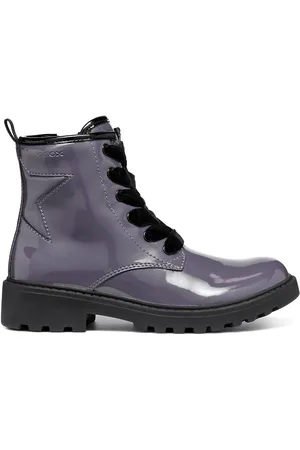 Geox Stivali Traspiranti Con Lacci Casey Bambina Taglie 28