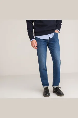La Redoute Jeans Regular In Cotone Biologico, Signature Hugues Uomo Taglie 40 (IT) - 36 (FR)