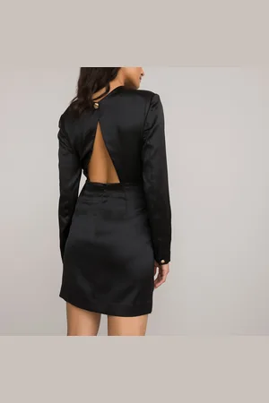 La Redoute Abito Corto Aderente, Scollato Dietro Donna Taglie 48 (IT) - 44 (FR)