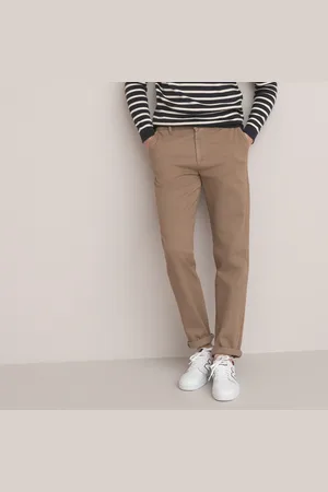 La Redoute Pantaloni Chino Taglio Regular, In Cotone Bio Uomo Taglie 40 (IT) - 36 (FR)