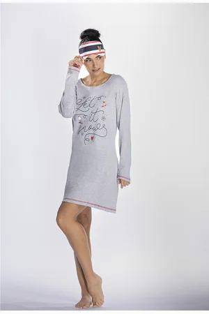 Melissa Brown Camicia Da Notte In Cotone Ski Aux Alpes