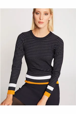 Morgan Abito Corto Svasato Maniche Lunghe Donna Taglie XS
