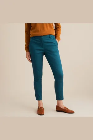 ANNE WEYBURN Pantaloni Dritti Chino, Sargia Stretch Donna Taglie 44 (IT) - 40 (FR)