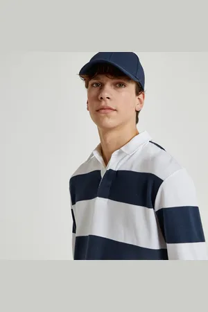 La Redoute Polo Maniche Lunghe A Righe Bambino Taglie XXXS