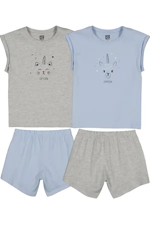 La Redoute Confezione Da 2 Pigiama Corti In Jersey Di Cotone Bambina Taglie 3 anni - 94 cm