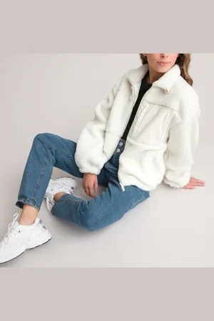 La Redoute Giacca Con Cerniera In Sherpa, Collo Alto Bambina Taglie XXXS