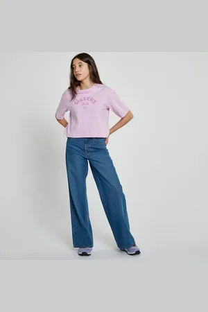 La Redoute T-shirt Cropped Con Scritta Bambina Taglie XXS
