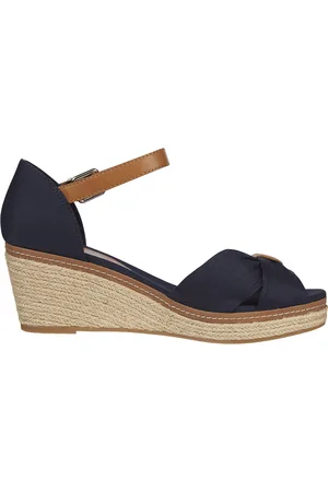 Tommy Hilfiger Sandali Con Tacco A Zeppa Elba Donna Taglie 41