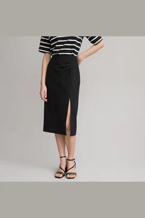 La Redoute Gonna A Tubino, Midi In Poliviscosa Donna Taglie 38 (IT) - 34 (FR)