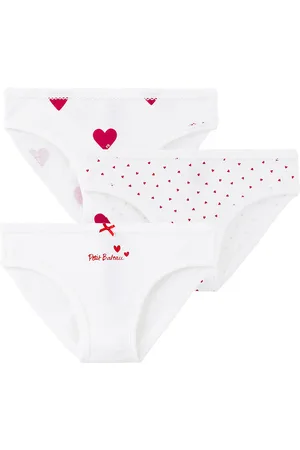 Petit Bateau Confezione Da 3 Culotte Bambina Taglie 3 anni - 94 cm
