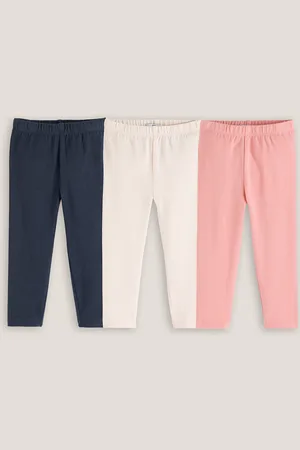 La Redoute Confezione Da 3 Leggings Tinta Unita Taglie 3 mesi - 60 cm