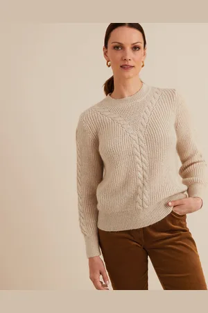 ANNE WEYBURN Maglione In Maglia Lurex, Contenente Mohair Donna Taglie 42/44 (IT) - 38/40 (FR)