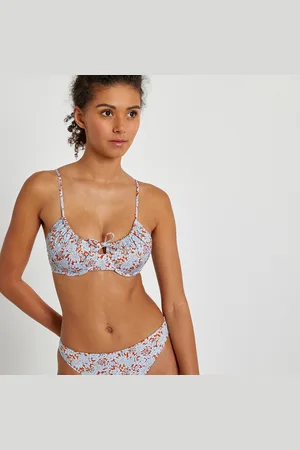 La Redoute Reggiseno Per Bikini A Balconcino, Stampa Floreale Donna Taglie 2 B