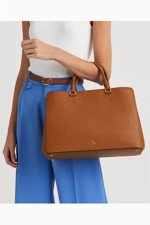 Ralph Lauren Borsa In Pelle Texturé Hanna