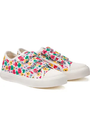 La Redoute Sneakers Patte A Strappo, Fantasia Floreale Bambina Taglie 32