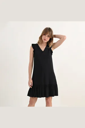 Molly Bracken Abito Corto Con Volant Donna Taglie XS