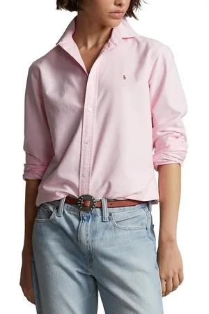 Ralph Lauren Camicia Oxford Classica, Maniche Lunghe Donna Taglie 40 (IT) - 36 (FR)