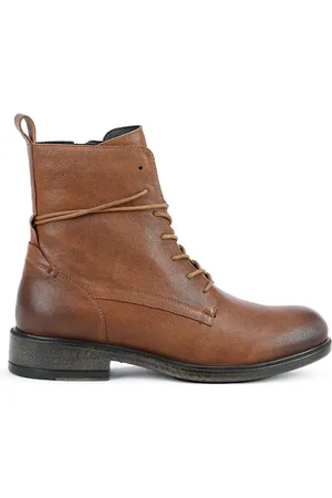 Geox Boots Traspirante Pelle, Con Lacci Catria Donna Taglie 36