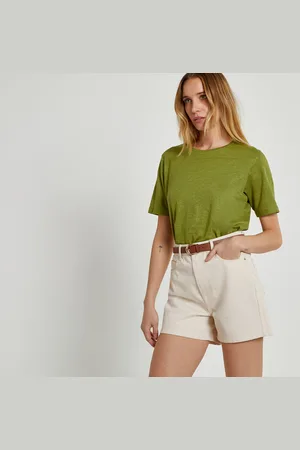 La Redoute Shorts In Denim, Vita Alta Donna Taglie 38 (IT) - 34 (FR)