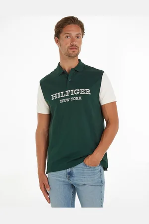 Tommy Hilfiger Polo Dritta Colorblock, Logo Ricamato Uomo Taglie M