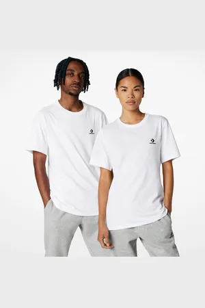 Converse T-shirt Unisex Maniche Corte Star Chevron Uomo Taglie XXS