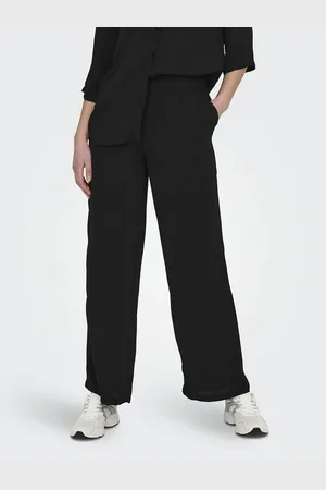 JDY Pantaloni Larghi, Vita Alta Donna Taglie XS / L32